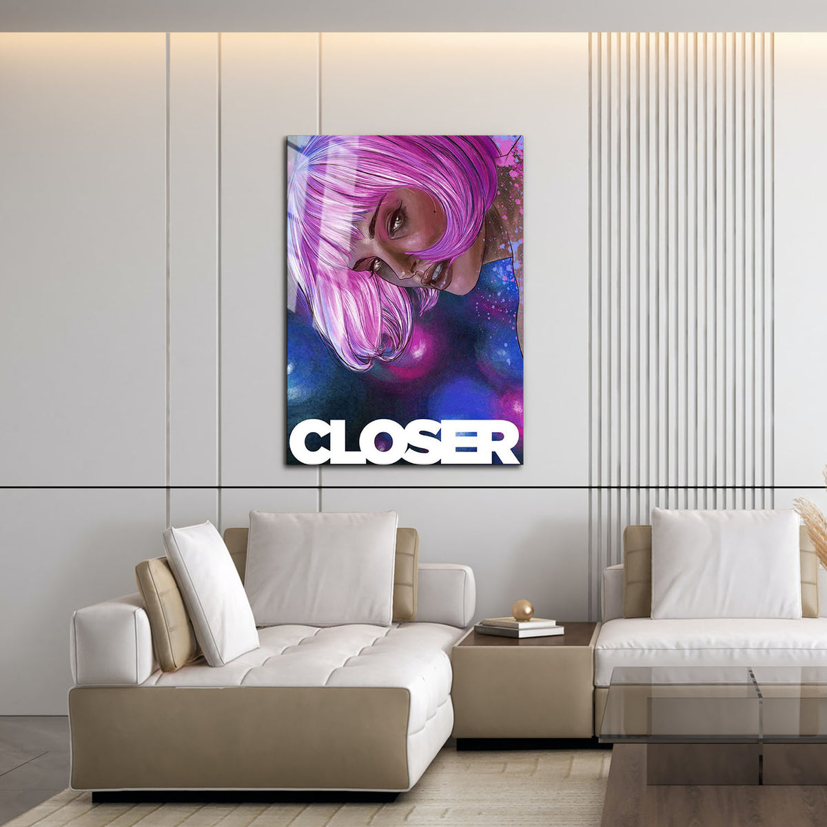 Flex Designs Metal Poster Closer 16 x 24" Home Goods - Movie 2004 Movie Metal Poster