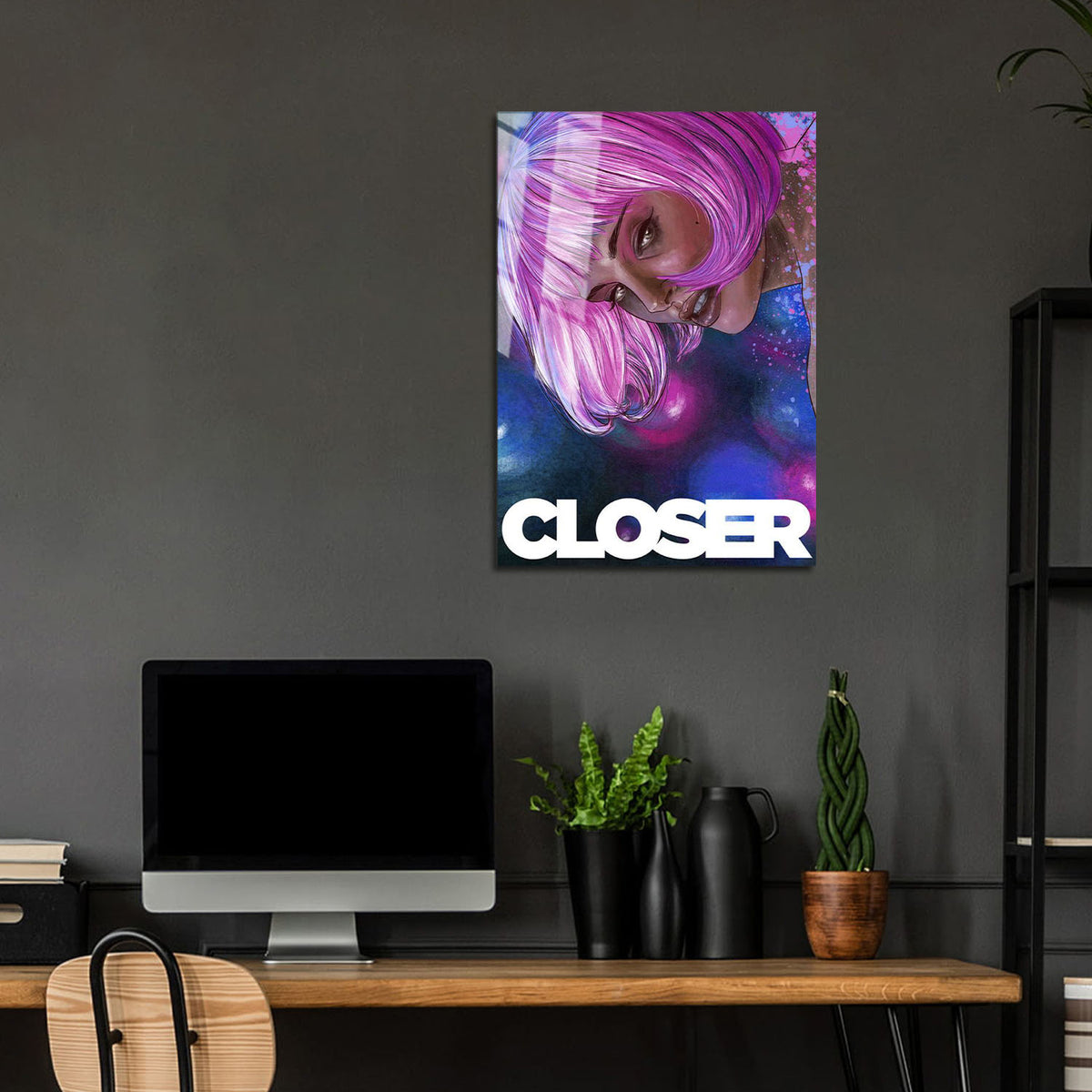 Flex Designs Metal Poster Closer 24 x 36" Home Goods - Movie 2004 Movie Metal Poster