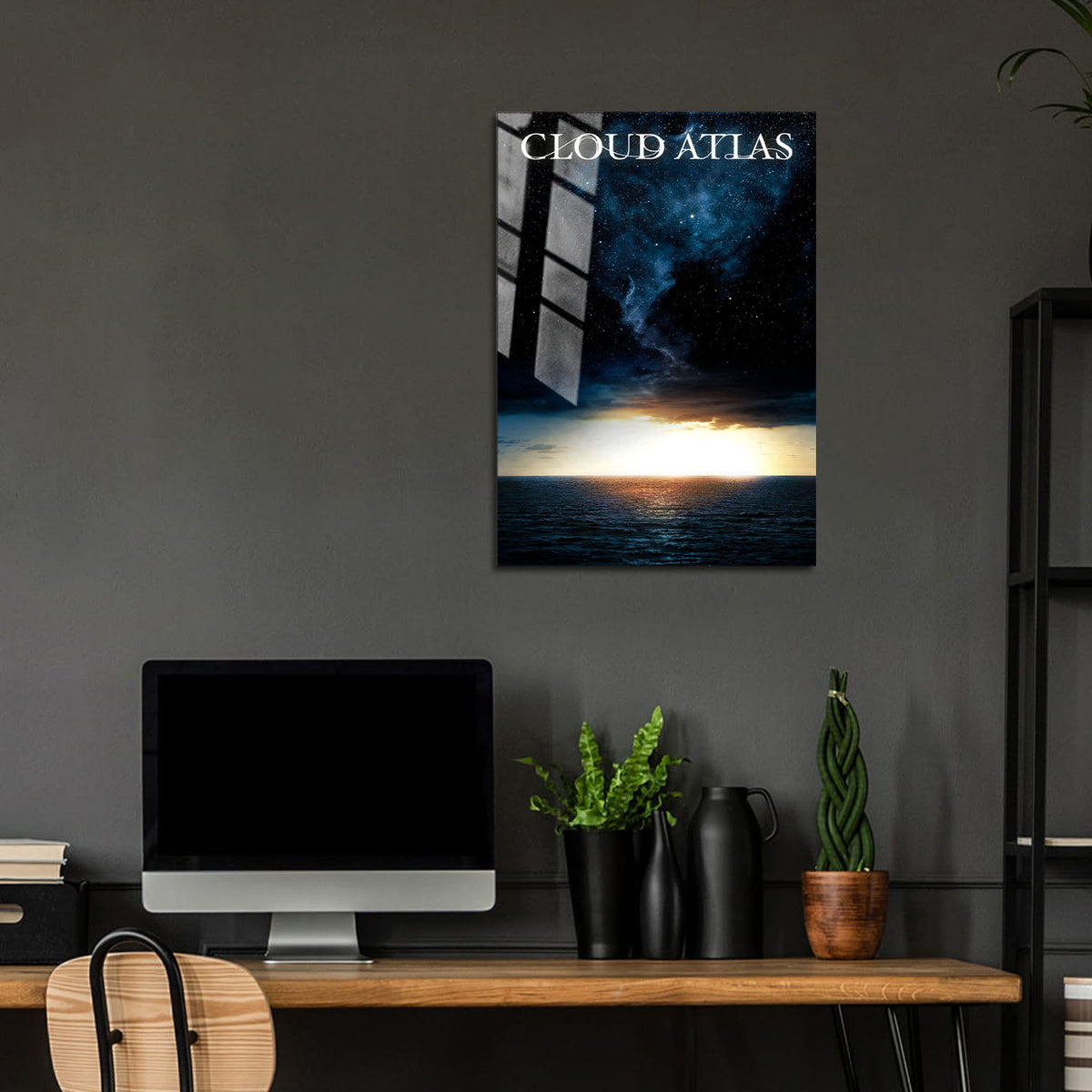 Flex Designs Metal Poster Cloud Atlas Cover 24 x 36" Home Goods - Movie 2012 Movie Metal Poster