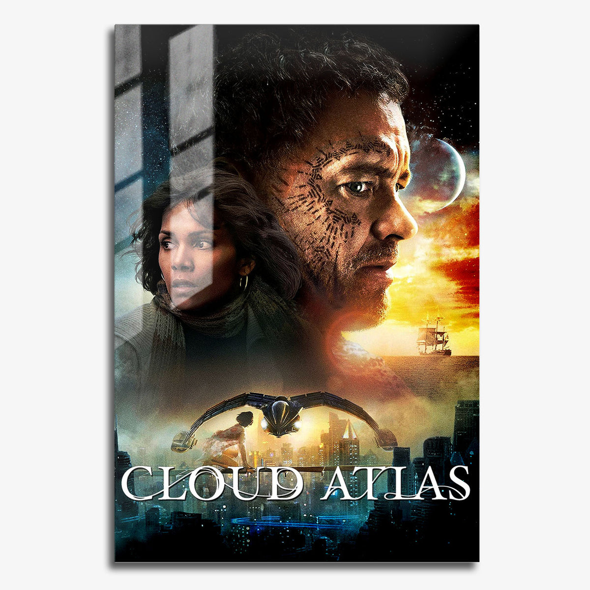 Flex Designs Metal Poster Cloud Atlas 11 x 17" Home Goods - Movie 2012 Movie Metal Poster
