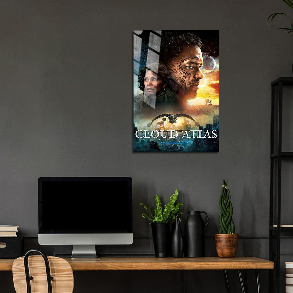 Flex Designs Metal Poster Cloud Atlas 24 x 36" Home Goods - Movie 2012 Movie Metal Poster