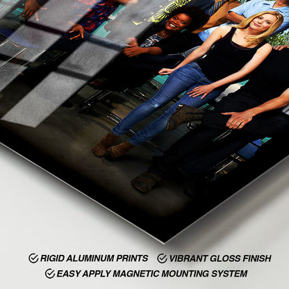 Flex Designs Metal Poster Community 11 x 17" Home Goods - TV Show 2009 TV Show Metal Poster