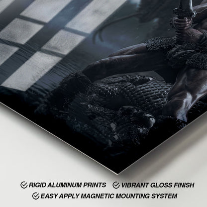 Flex Designs Metal Poster Conan the Barbarian Textless 11 x 17" Home Goods - Movie 1982 Movie Metal Poster