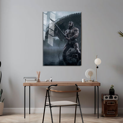 Flex Designs Metal Poster Conan the Barbarian Textless 5 x 7" Home Goods - Movie 1982 Movie Metal Poster