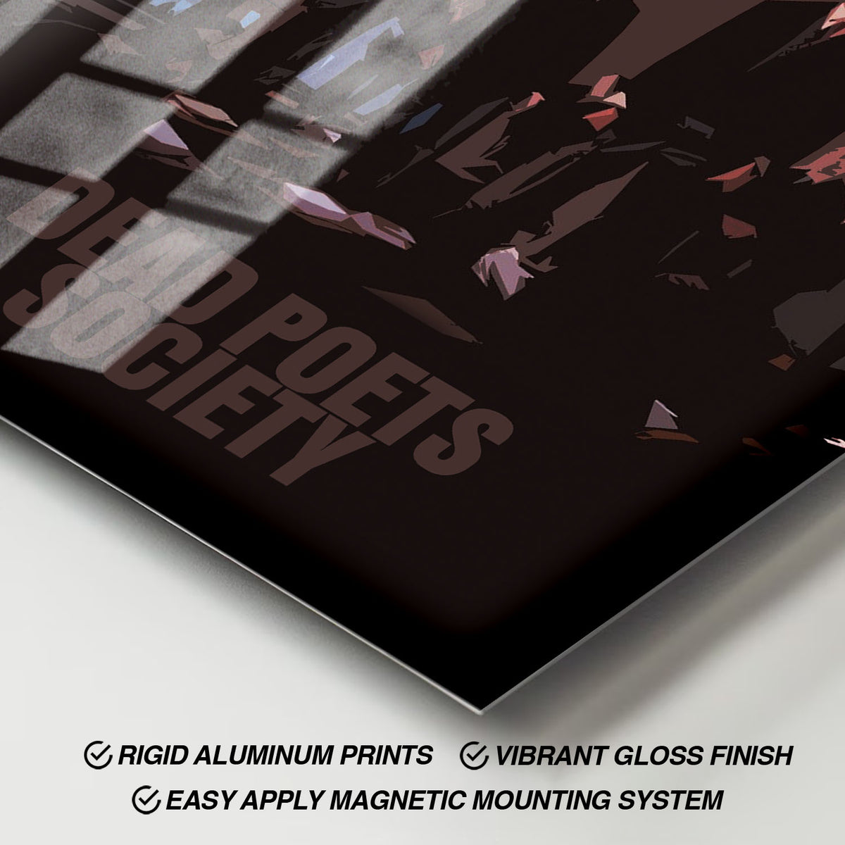 Flex Designs Metal Poster Dead Poets Society 11 x 17" Home Goods - Movie 1989 Movie Metal Poster