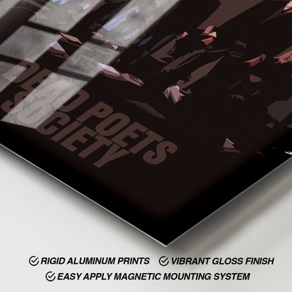 Flex Designs Metal Poster Dead Poets Society 11 x 17" Home Goods - Movie 1989 Movie Metal Poster