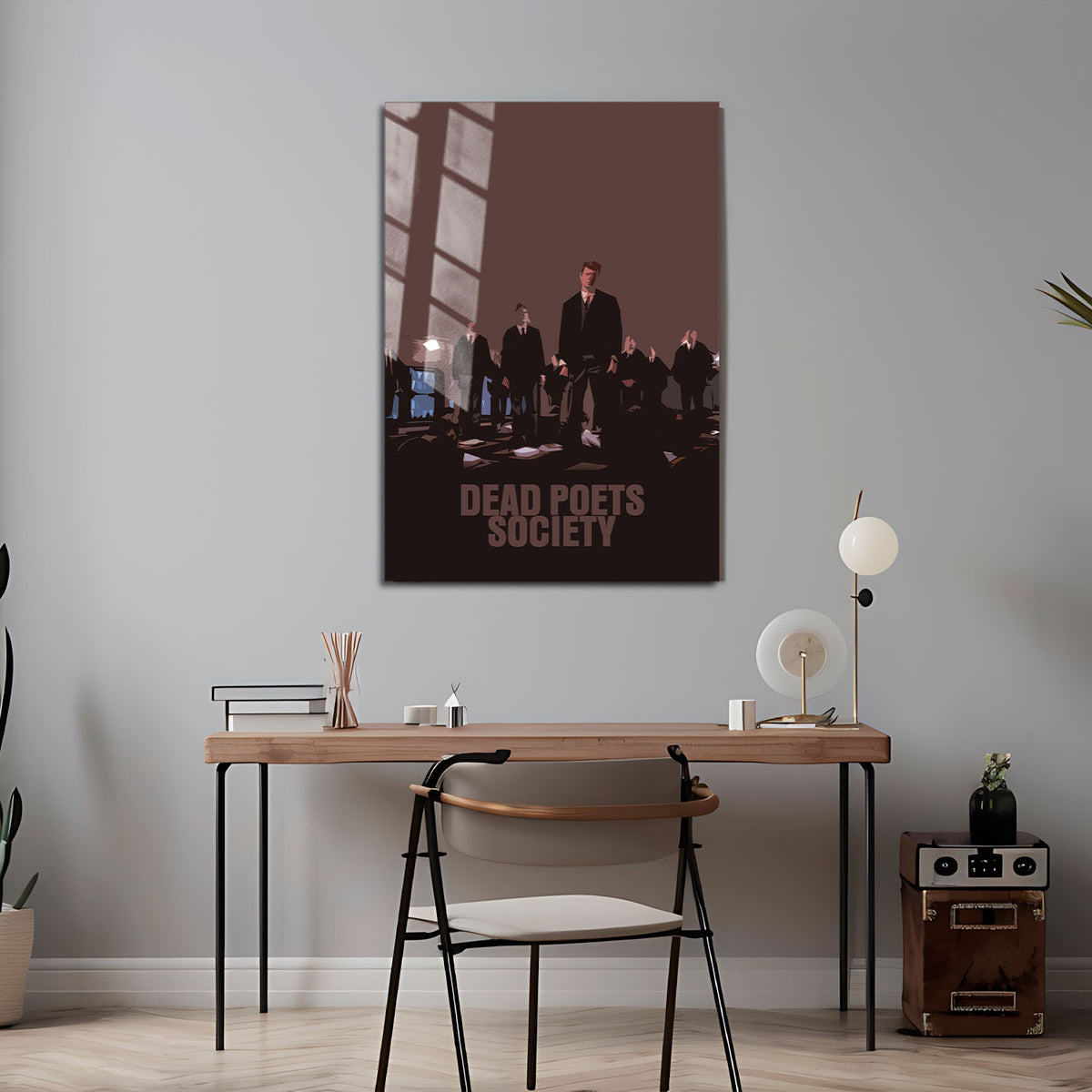 Flex Designs Metal Poster Dead Poets Society 5 x 7" Home Goods - Movie 1989 Movie Metal Poster
