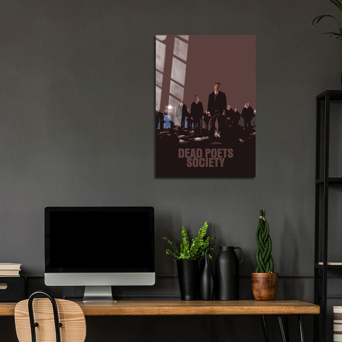 Flex Designs Metal Poster Dead Poets Society 24 x 36" Home Goods - Movie 1989 Movie Metal Poster