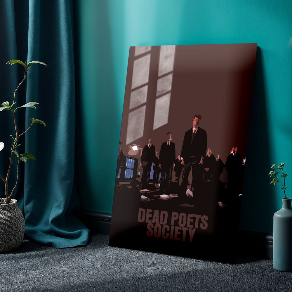 Flex Designs Metal Poster Dead Poets Society 24 x 36" Home Goods - Movie 1989 Movie Metal Poster