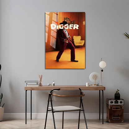 Flex Designs Metal Poster Digger 5 x 7" Home Goods - Movie 2026 Movie Metal Poster