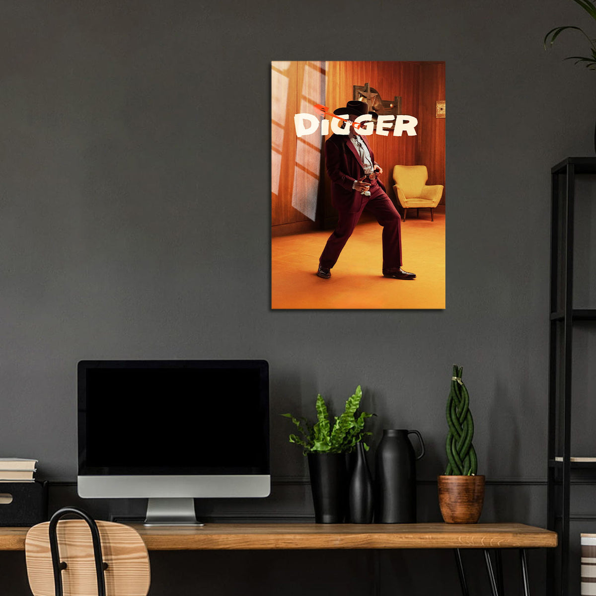 Flex Designs Metal Poster Digger 24 x 36" Home Goods - Movie 2026 Movie Metal Poster