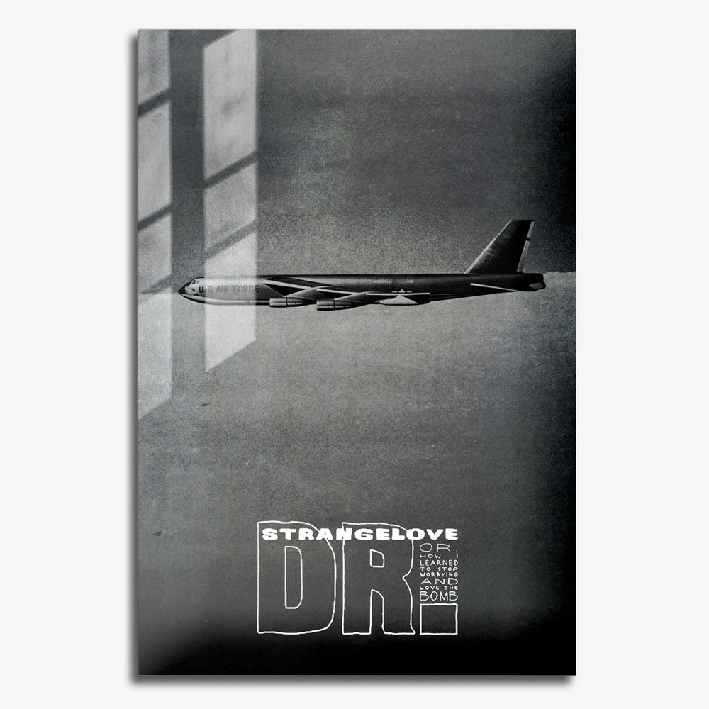 Flex Designs Metal Poster Dr Strangelove or How I Learned to Stop Worrying and Love the Bomb 11 x 17" Home Goods - Movie 1964 Movie Metal Poster