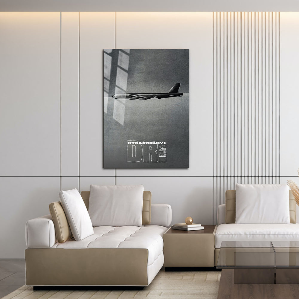Flex Designs Metal Poster Dr Strangelove or How I Learned to Stop Worrying and Love the Bomb 16 x 24" Home Goods - Movie 1964 Movie Metal Poster