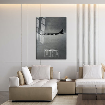 Flex Designs Metal Poster Dr Strangelove or How I Learned to Stop Worrying and Love the Bomb 16 x 24" Home Goods - Movie 1964 Movie Metal Poster