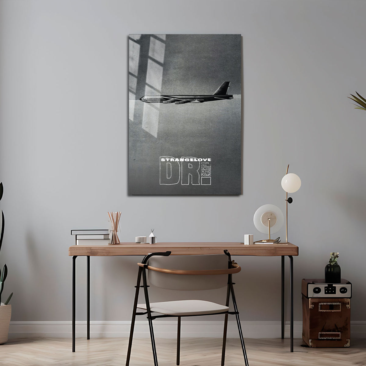 Flex Designs Metal Poster Dr Strangelove or How I Learned to Stop Worrying and Love the Bomb 5 x 7" Home Goods - Movie 1964 Movie Metal Poster