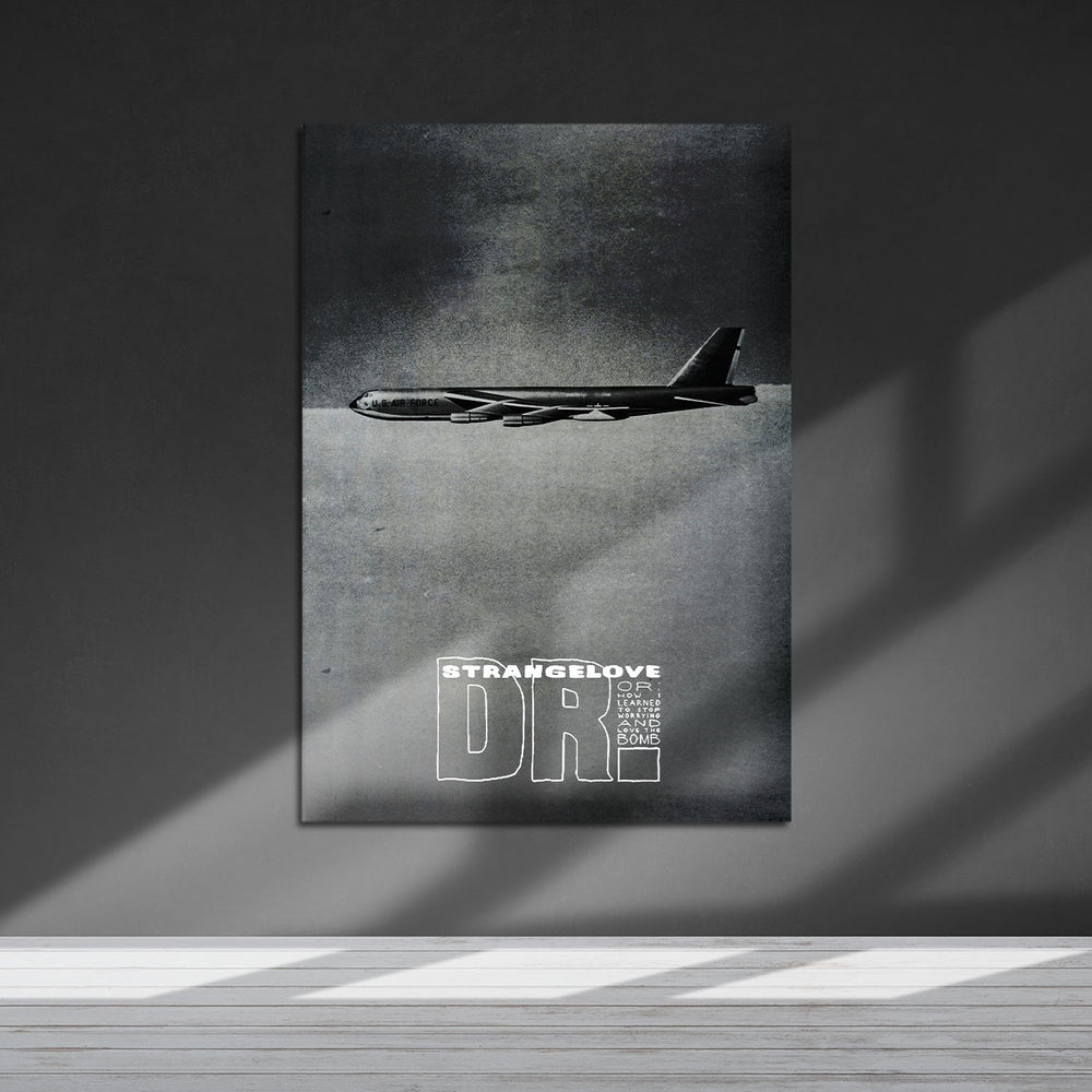 Flex Designs Metal Poster Dr Strangelove or How I Learned to Stop Worrying and Love the Bomb 5 x 7" Home Goods - Movie 1964 Movie Metal Poster