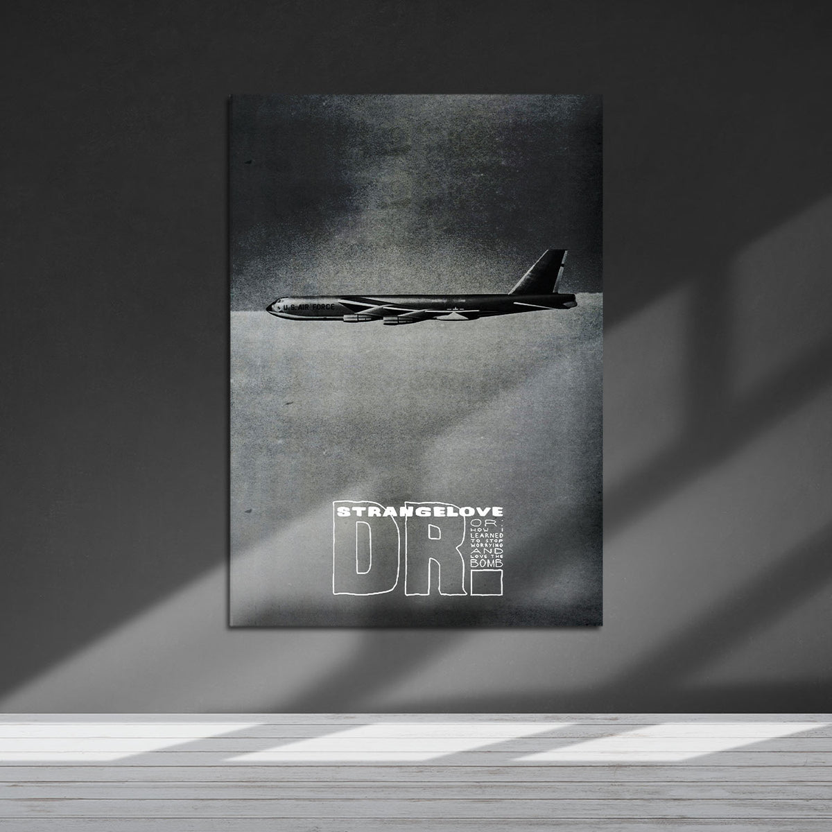 Flex Designs Metal Poster Dr Strangelove or How I Learned to Stop Worrying and Love the Bomb 5 x 7" Home Goods - Movie 1964 Movie Metal Poster