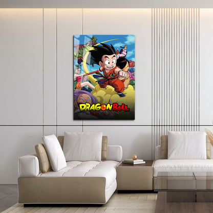 Flex Designs Metal Poster Dragon Ball 16 x 24" Home Goods - TV Show 1986 TV Show Metal Poster