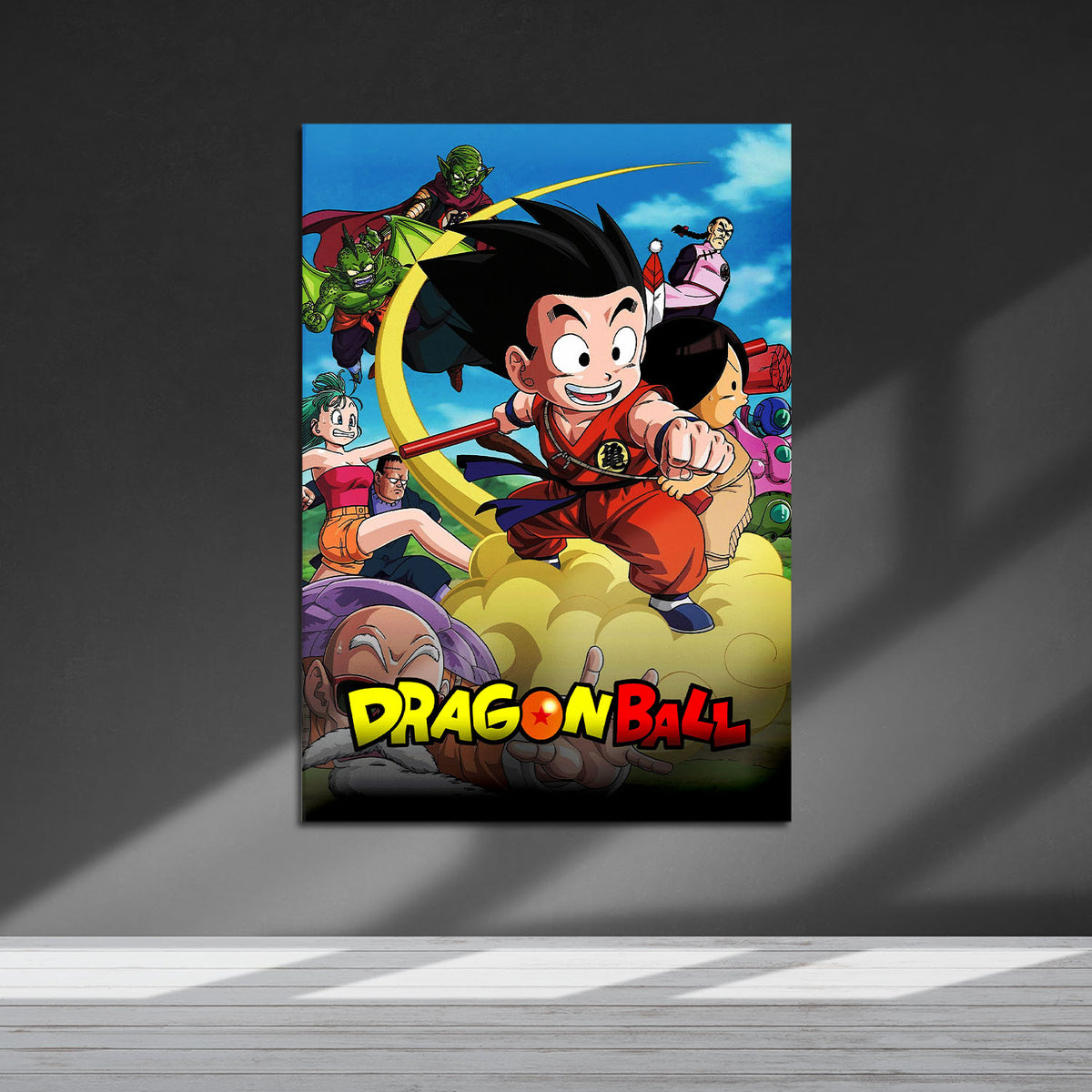 Flex Designs Metal Poster Dragon Ball 5 x 7" Home Goods - TV Show 1986 TV Show Metal Poster