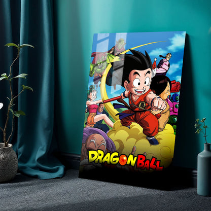 Flex Designs Metal Poster Dragon Ball 24 x 36" Home Goods - TV Show 1986 TV Show Metal Poster
