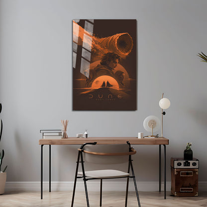 Flex Designs Metal Poster Dune Part Three Minimalist 5 x 7" Home Goods - Movie 2026 Movie Metal Poster