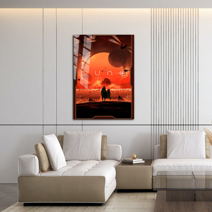 Flex Designs Metal Poster Dune- Part Two 16 x 24" Home Goods - Movie 2024 Movie Metal Poster