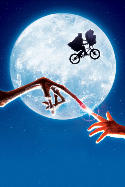 Flex Designs Metal Poster ET the Extra Terrestrial 11 x 17" Home Goods - Movie 1982 Movie Metal Poster