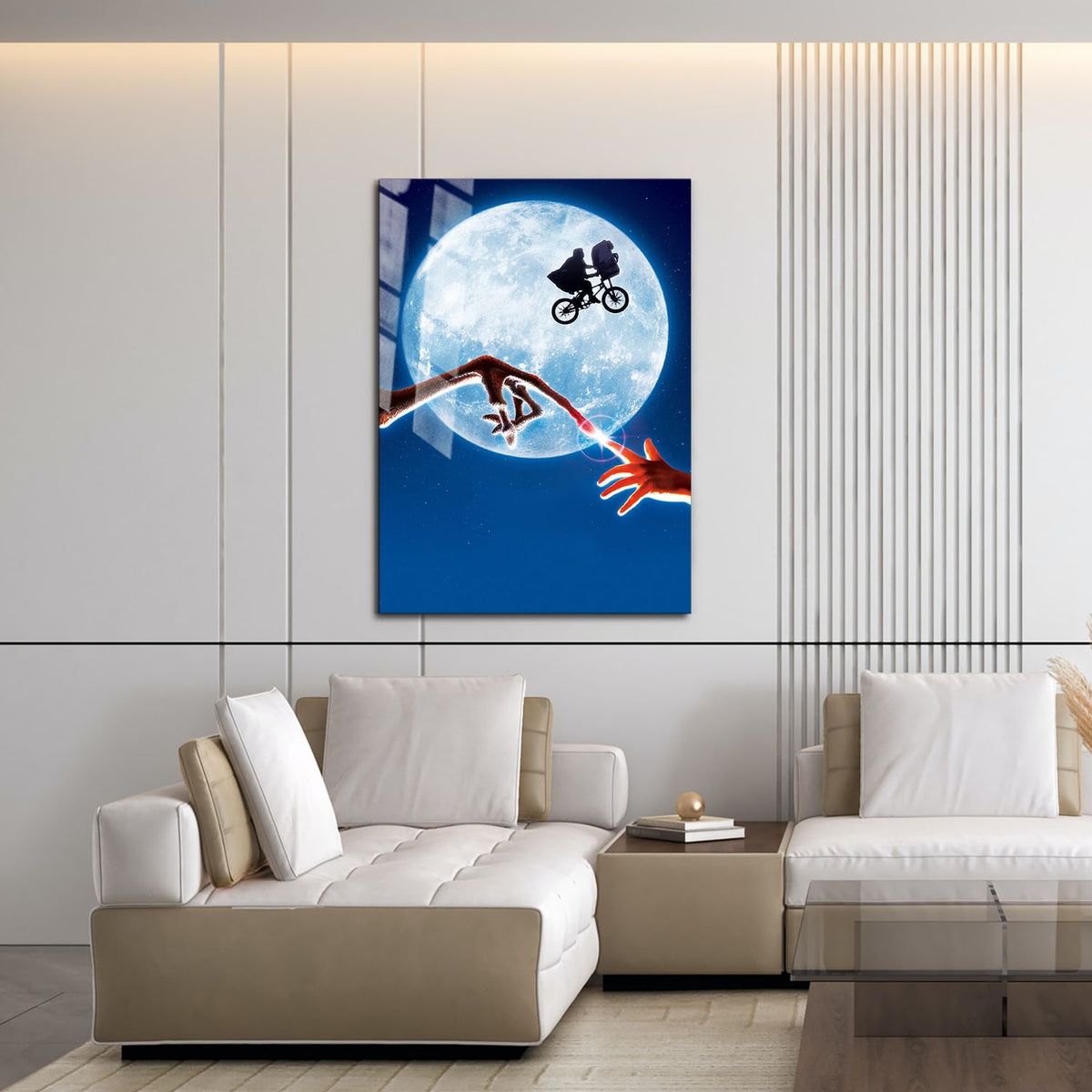Flex Designs Metal Poster ET the Extra Terrestrial 16 x 24" Home Goods - Movie 1982 Movie Metal Poster
