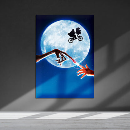 Flex Designs Metal Poster ET the Extra Terrestrial 5 x 7" Home Goods - Movie 1982 Movie Metal Poster