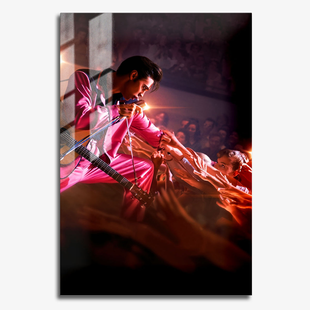 Flex Designs Metal Poster Elvis Textless 11 x 17" Home Goods - Movie 2022 Movie Metal Poster