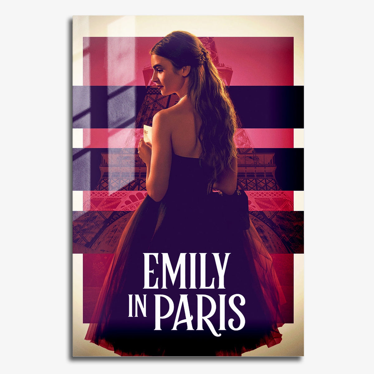Flex Designs Metal Poster Emily in Paris Cover 11 x 17" Home Goods - TV Show 2020 TV Show Metal Poster