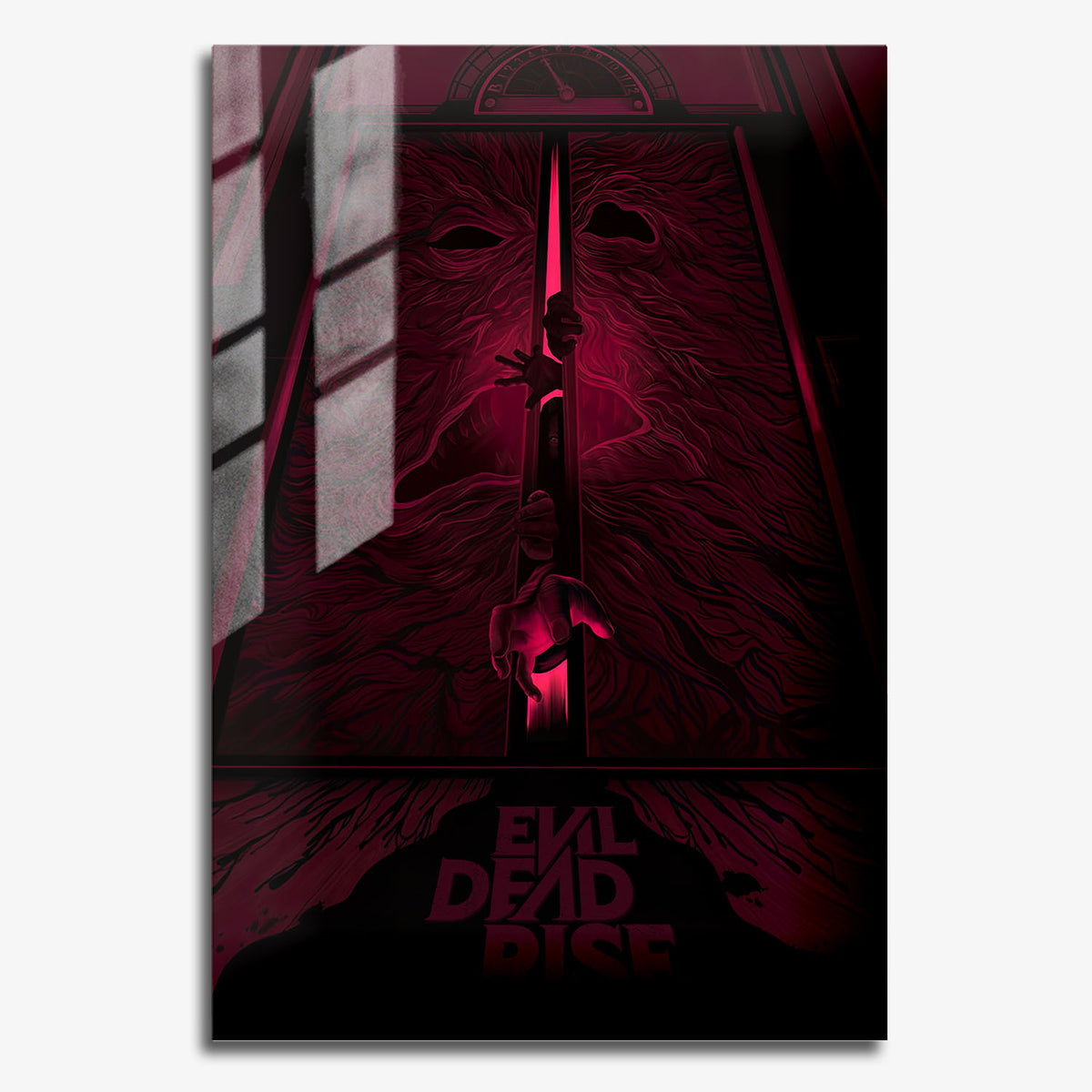 Flex Designs Metal Poster Evil Dead Rise 11 x 17" Home Goods - Movie 2023 Movie Metal Poster