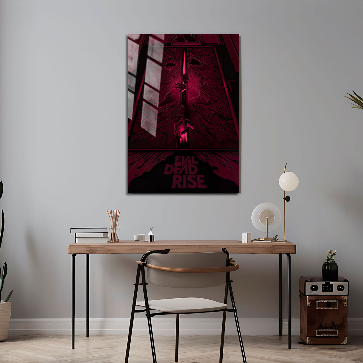 Flex Designs Metal Poster Evil Dead Rise 5 x 7" Home Goods - Movie 2023 Movie Metal Poster