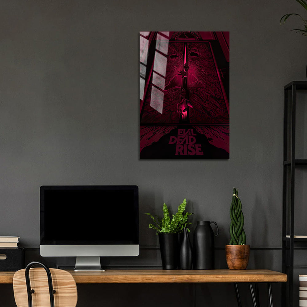 Flex Designs Metal Poster Evil Dead Rise 24 x 36" Home Goods - Movie 2023 Movie Metal Poster