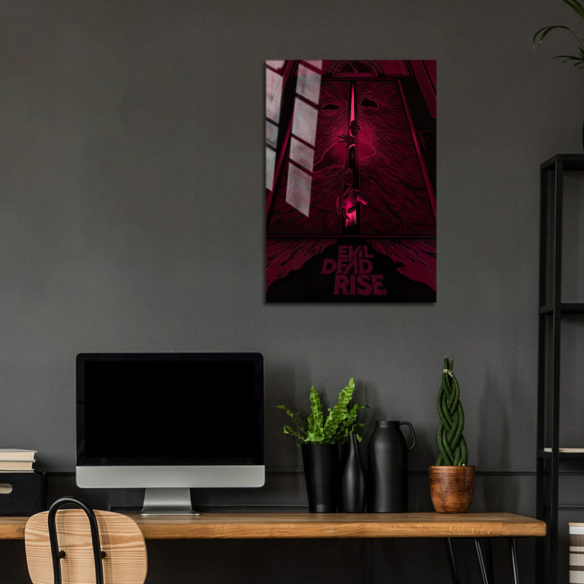 Flex Designs Metal Poster Evil Dead Rise 24 x 36" Home Goods - Movie 2023 Movie Metal Poster