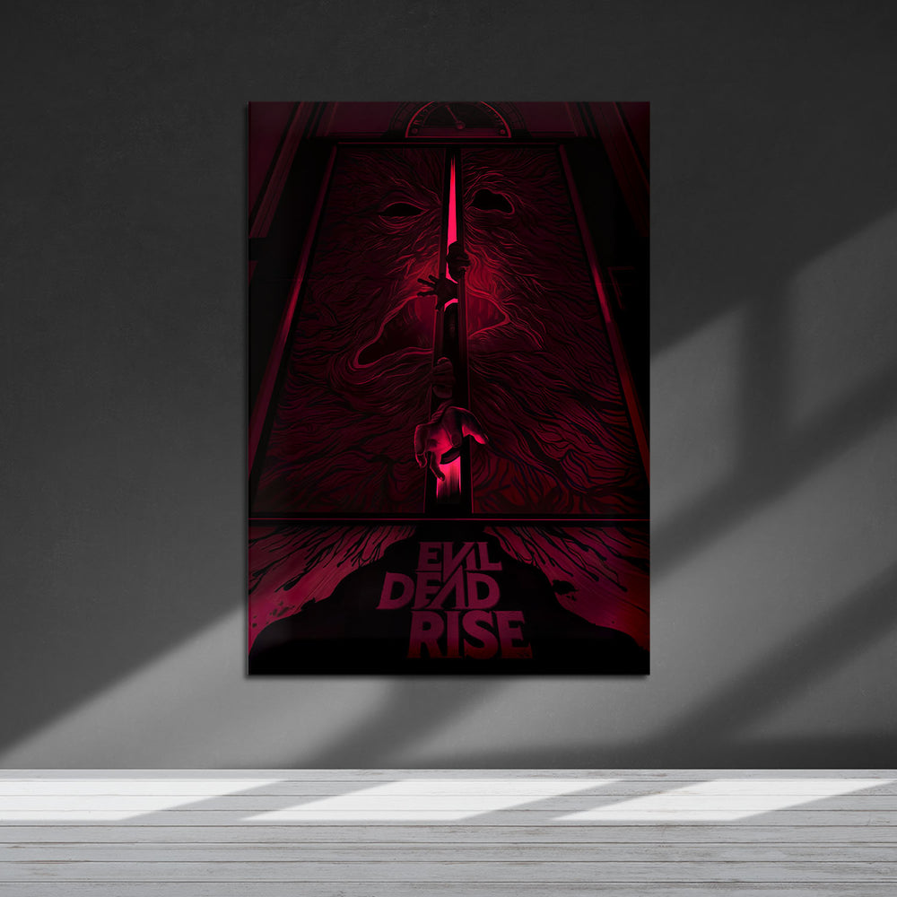 Flex Designs Metal Poster Evil Dead Rise 5 x 7" Home Goods - Movie 2023 Movie Metal Poster