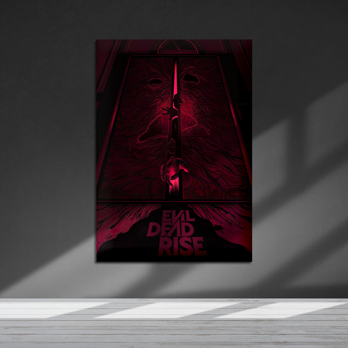 Flex Designs Metal Poster Evil Dead Rise 5 x 7" Home Goods - Movie 2023 Movie Metal Poster