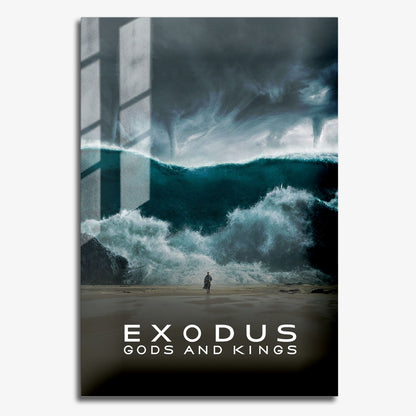 Flex Designs Metal Poster Exodus Gods and Kings 11 x 17" Home Goods - Movie 2014 Movie Metal Poster