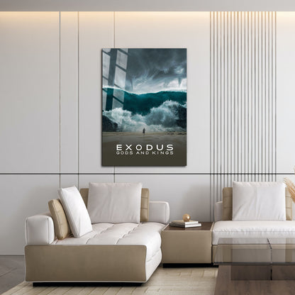 Flex Designs Metal Poster Exodus Gods and Kings 16 x 24" Home Goods - Movie 2014 Movie Metal Poster