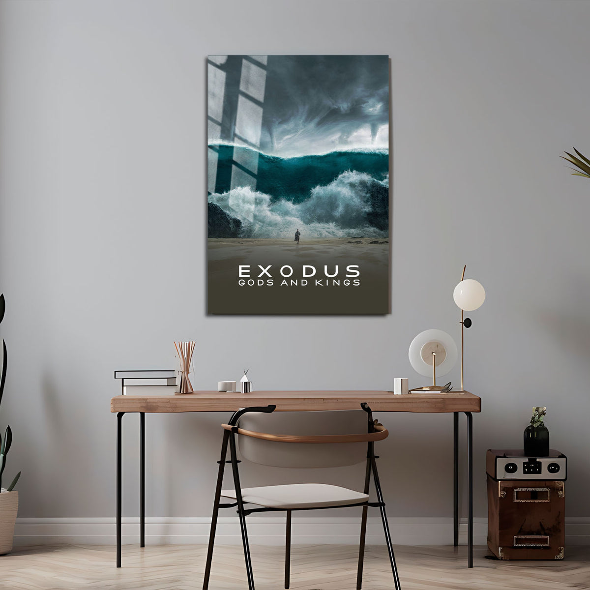 Flex Designs Metal Poster Exodus Gods and Kings 5 x 7" Home Goods - Movie 2014 Movie Metal Poster