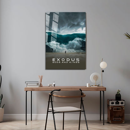 Flex Designs Metal Poster Exodus Gods and Kings 5 x 7" Home Goods - Movie 2014 Movie Metal Poster