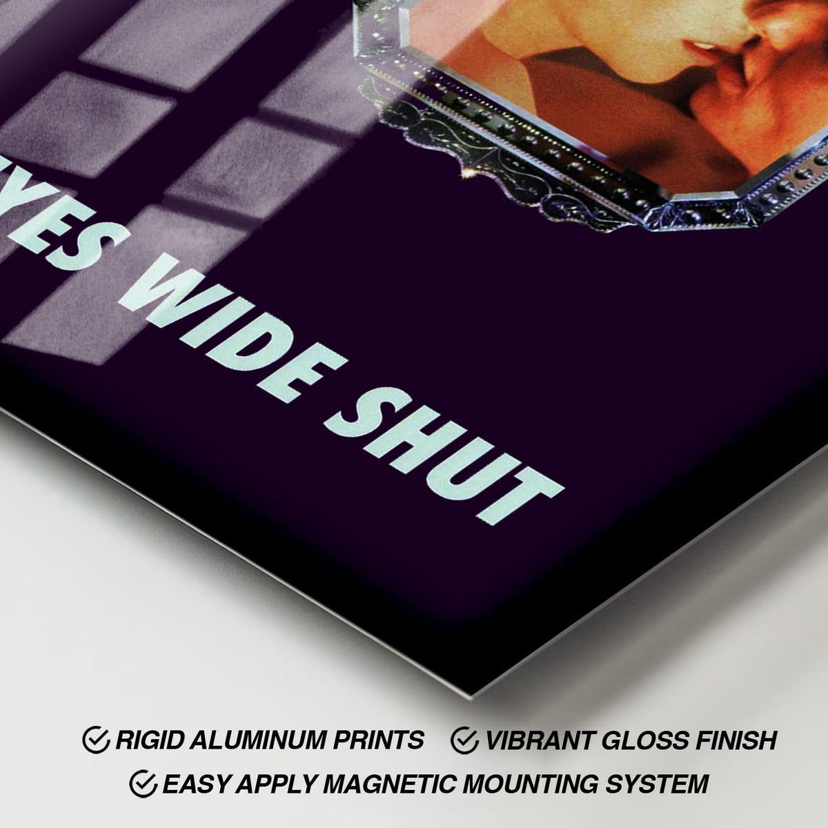 Flex Designs Metal Poster Eyes Wide Shut Alternate 11 x 17" Home Goods - Movie 1999 Movie Metal Poster