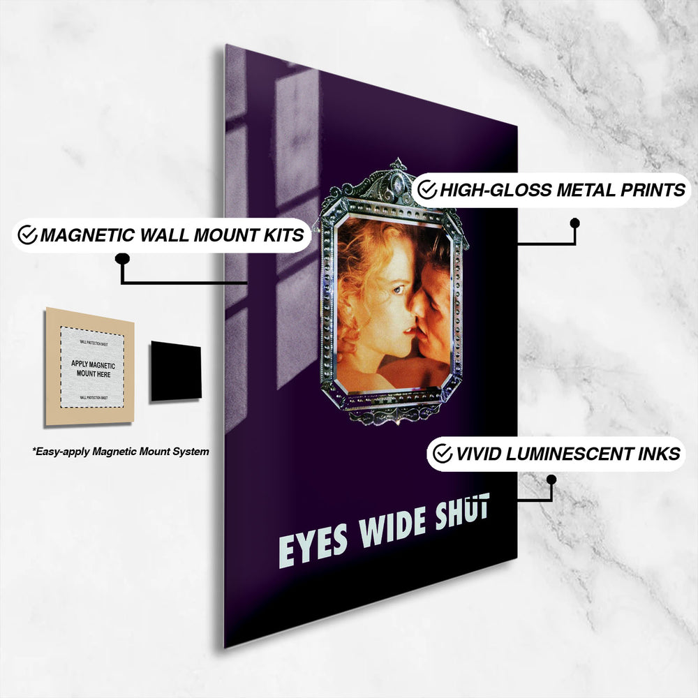 Flex Designs Metal Poster Eyes Wide Shut Alternate 16 x 24" Home Goods - Movie 1999 Movie Metal Poster