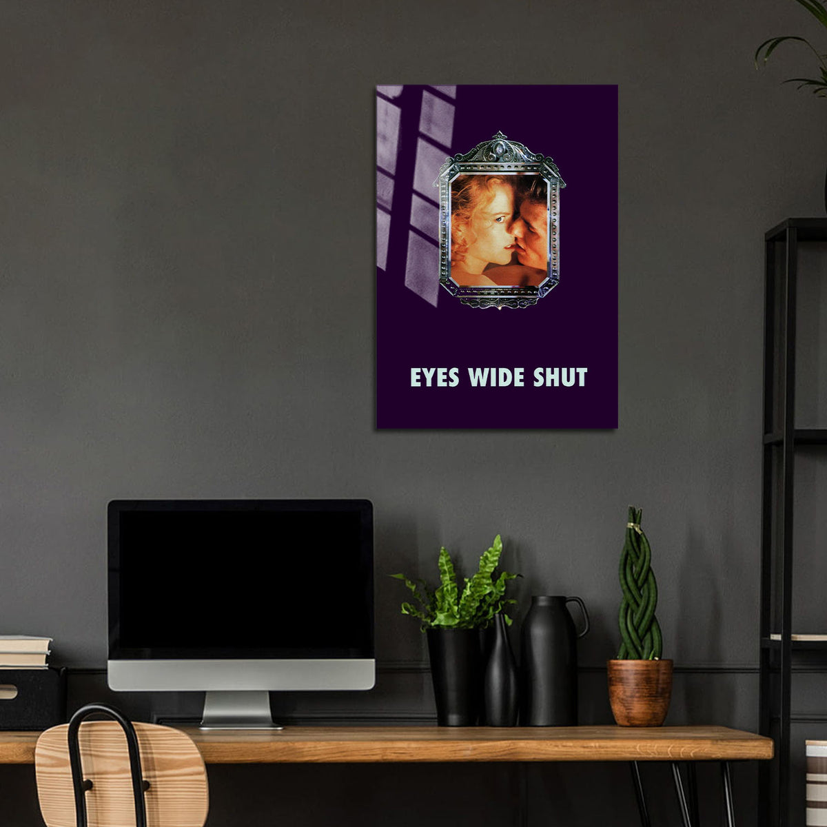 Flex Designs Metal Poster Eyes Wide Shut Alternate 24 x 36" Home Goods - Movie 1999 Movie Metal Poster