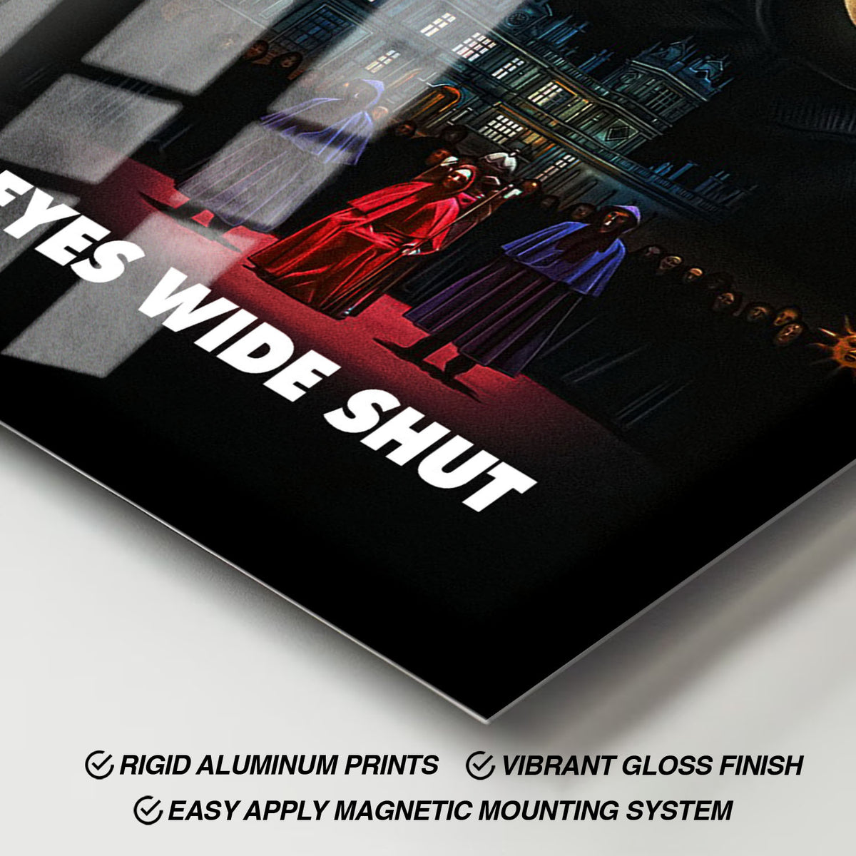 Flex Designs Metal Poster Eyes Wide Shut 11 x 17" Home Goods - Movie 1999 Movie Metal Poster
