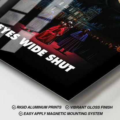 Flex Designs Metal Poster Eyes Wide Shut 11 x 17" Home Goods - Movie 1999 Movie Metal Poster