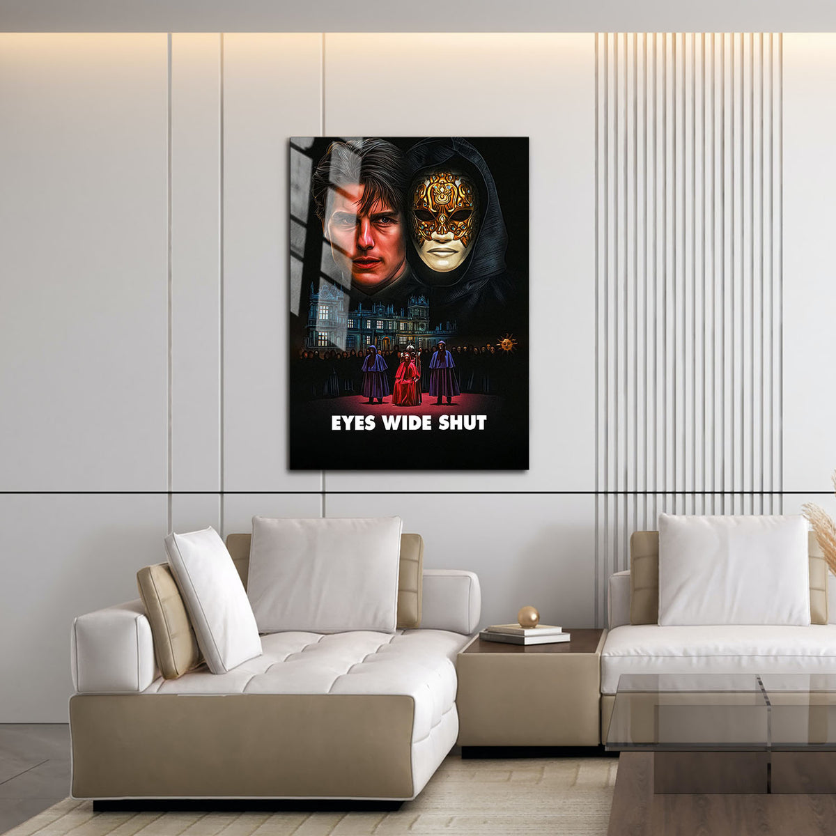 Flex Designs Metal Poster Eyes Wide Shut 16 x 24" Home Goods - Movie 1999 Movie Metal Poster
