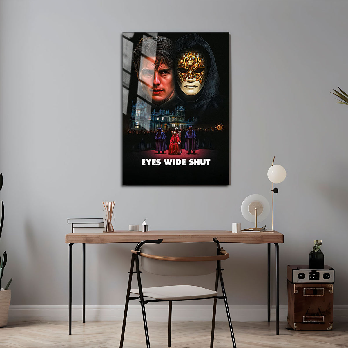 Flex Designs Metal Poster Eyes Wide Shut 5 x 7" Home Goods - Movie 1999 Movie Metal Poster