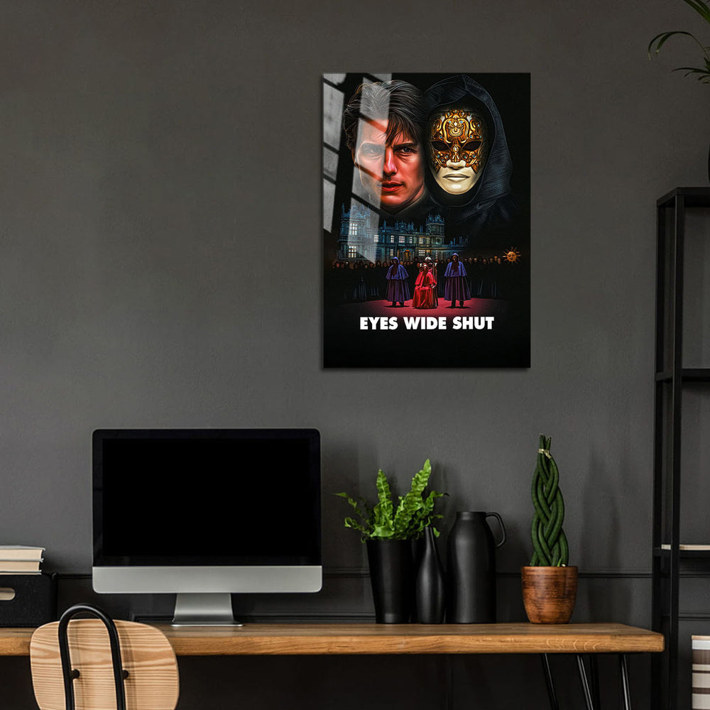 Flex Designs Metal Poster Eyes Wide Shut 24 x 36" Home Goods - Movie 1999 Movie Metal Poster