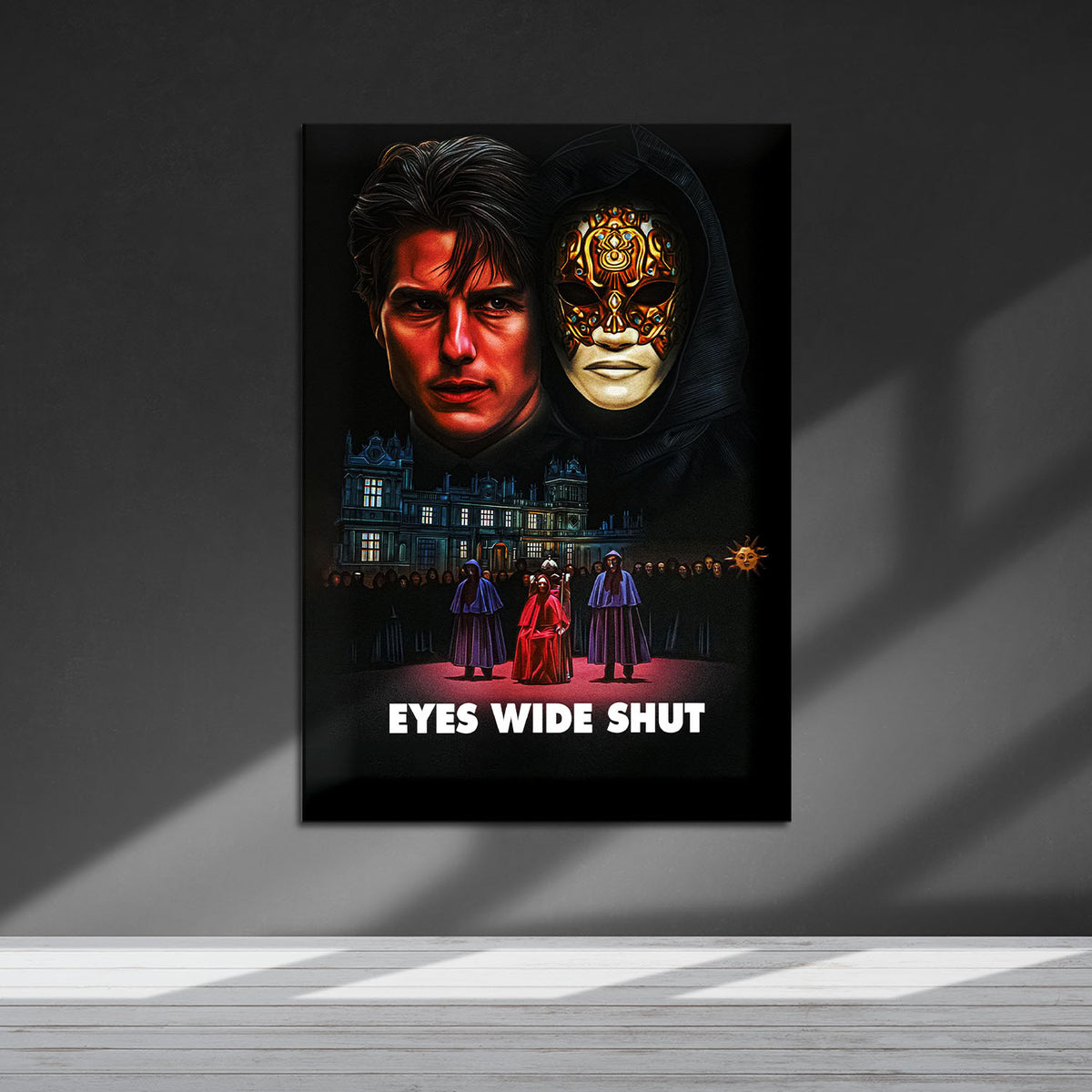 Flex Designs Metal Poster Eyes Wide Shut 5 x 7" Home Goods - Movie 1999 Movie Metal Poster